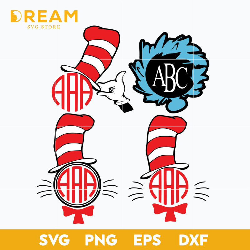 Dr seuss bundle svg, dr seuss svg, dr seuss quotes, digital file DR0301212L