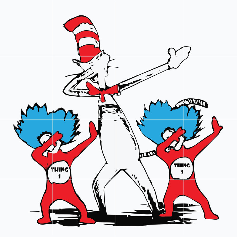 Dr seuss dabbing SVG, Dr seuss svg, png, dxf, eps digital file DR0601215