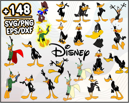 148+ Daisy Duck Svg Bundle, Disney Daisy Duck, Disney Daisy Duck Svg Cricut, Daffy Duck Svg, Cartoon svg, png, dxf, eps digital file