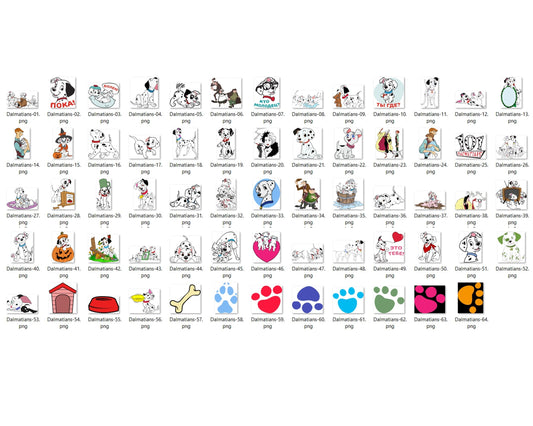 256+ Dalmatians Svg Bundle, dalmatians svg, dog svg, Dalmatians Svg, Cartoon svg, png, dxf, eps digital file