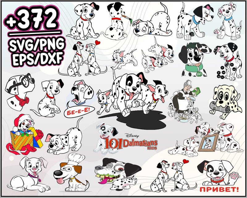 372+ Dalmatians Svg Bundle, dalmatians svg, dog svg, Dalmatians Svg, Cartoon svg, png, dxf, eps digital file