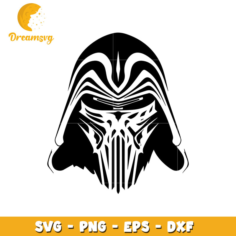Darth Vader Mask SVG Cut File