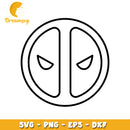 Deadpool Logo SVG PNG EPS DXF Files