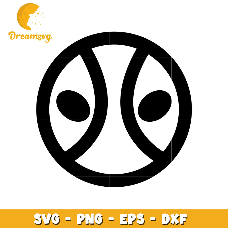 Deadpool SVG Cut File PNG EPS DXF