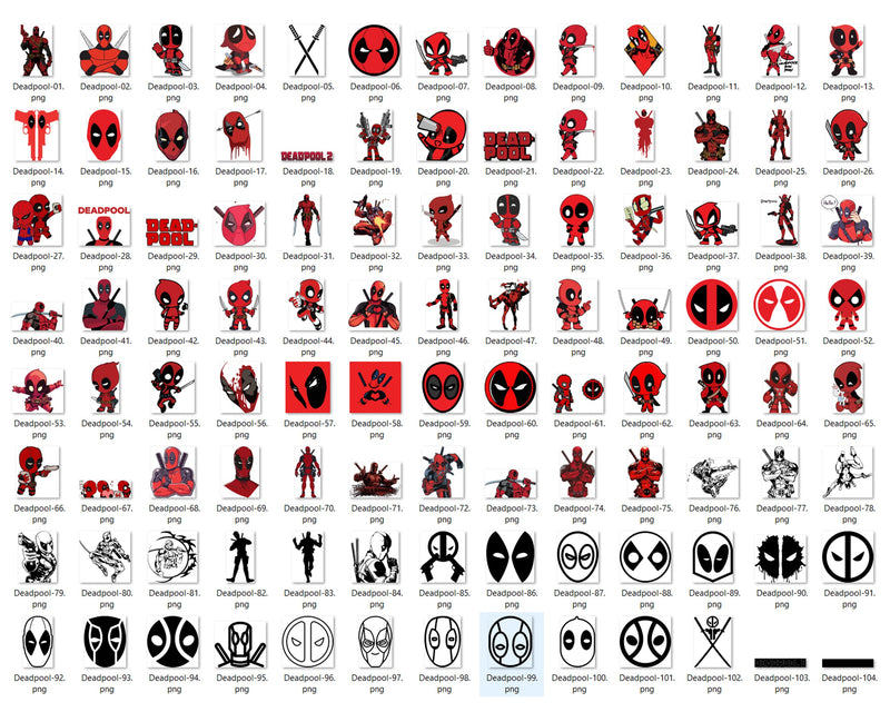 416+ Deadpool Marvel Bundle Svg, Deadpool Svg, Cartoon svg, png, dxf, eps digital file