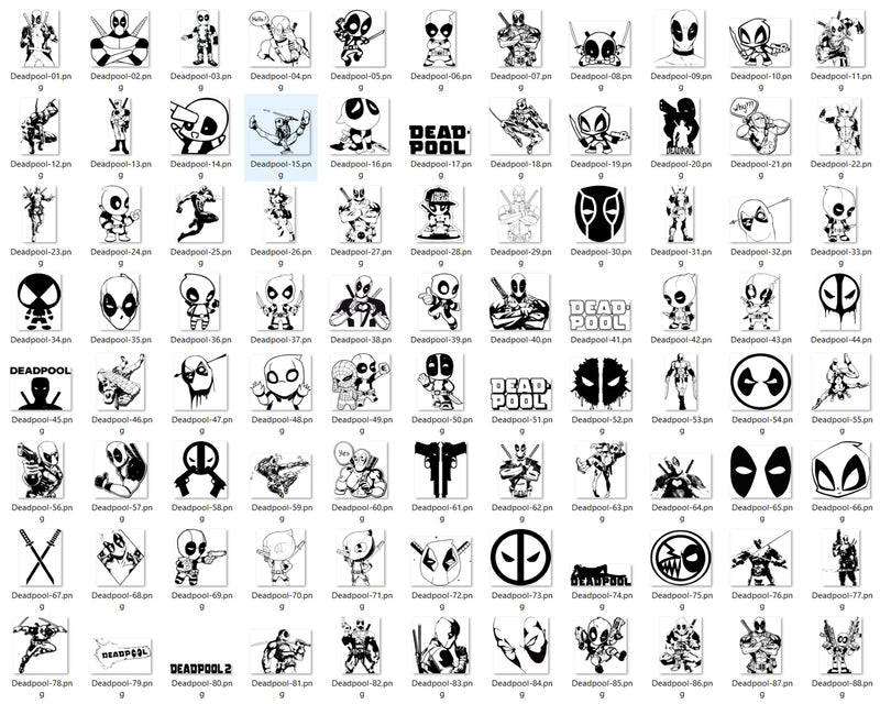 700+ Deadpool Marvel Bundle Svg, Deadpool Svg, Cartoon svg, png, dxf, eps digital file