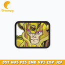 Saint Seiya face embroidery design
