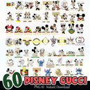 Disney Gucci AI PNG Bundle Instant Download