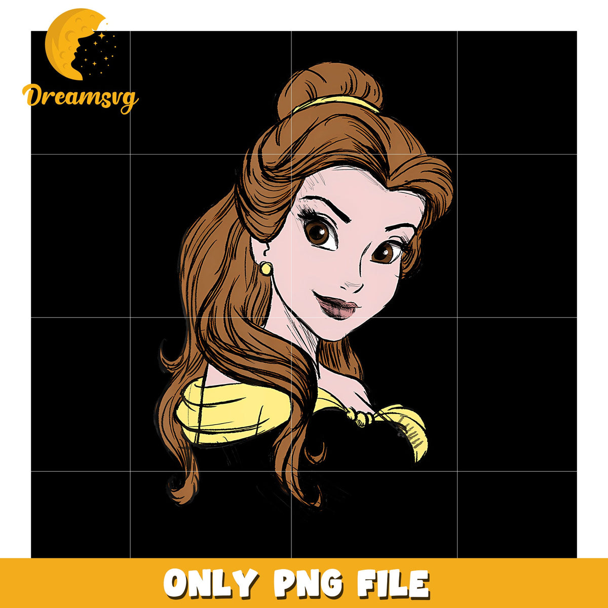 Disney Beauty And The Beast Belle png, halloween season png, halloween era png