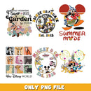 Mickey Friends Family bundle png, Disney cartoon png, Digital download