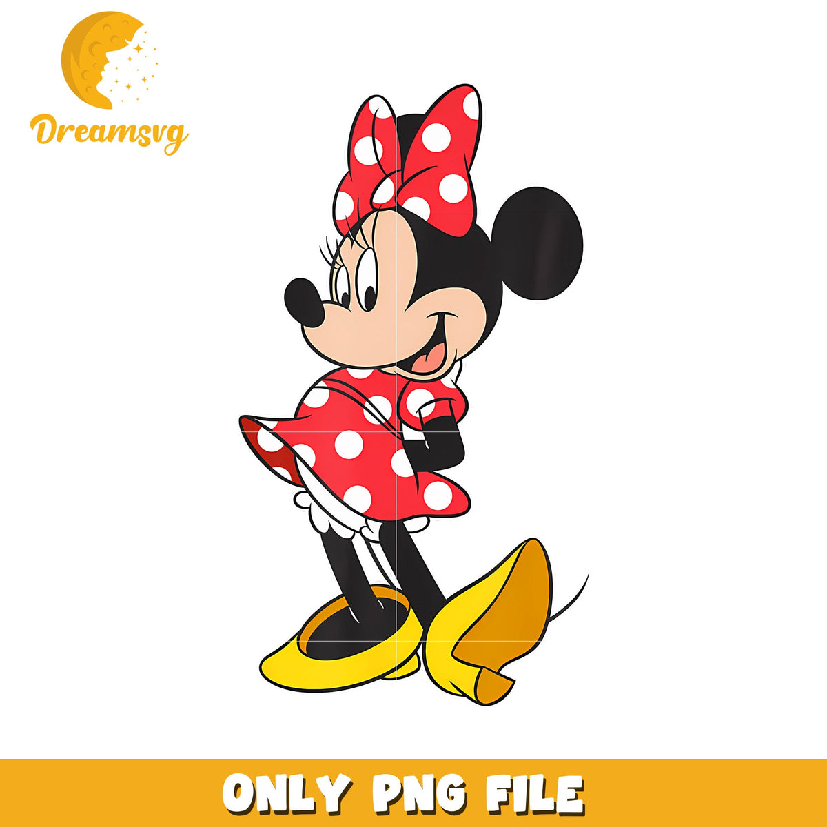 Disney Minnie Mouse png, cartoon png, happy holiday png