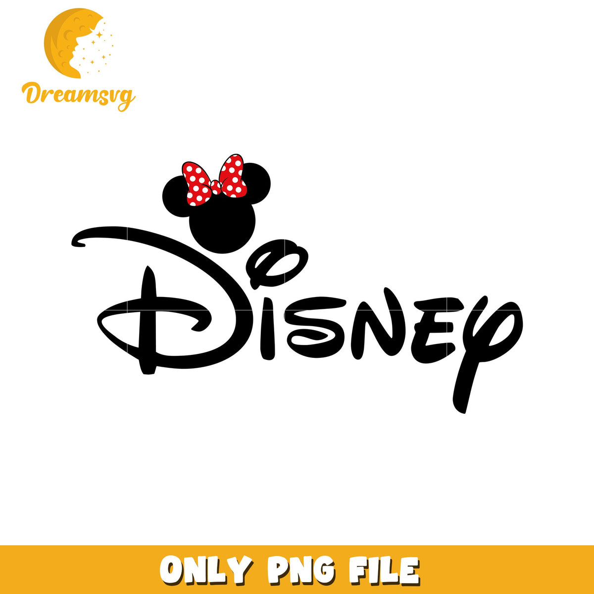 Disney PNG File with Iconic Mouse Design for Fans