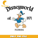 Disney World Donald Duck PNG