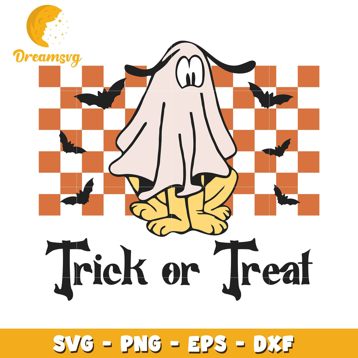 Disney Pluto trick or treat svg, Disney movies halloween svg
