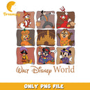 Disney castle halloween png, Disney halloween friends png, Disney characters png