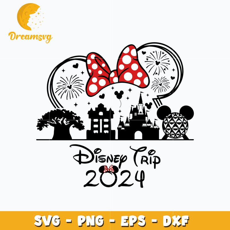 Minnie disney trip 2024 svg