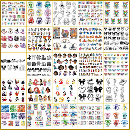 Ultimate 8000+ Design Disney Svg Bundle Disney Characters Clipart Bundle Disney Silhouette Vectors Svg Cut Files Digital Bundle (2025 Version)