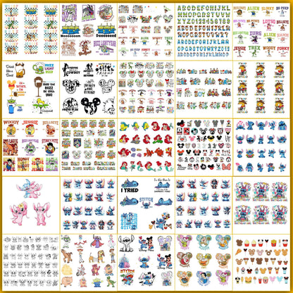 Ultimate 8000+ Design Disney Svg Bundle Disney Characters Clipart Bundle Disney Silhouette Vectors Svg Cut Files Digital Bundle (2025 Version)