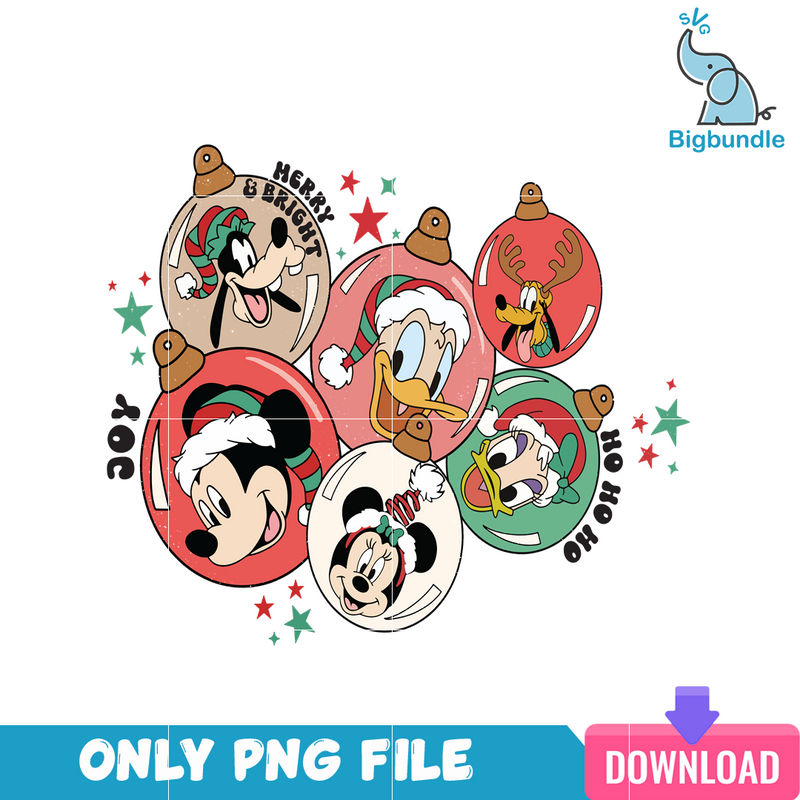 Disney Christmas Joy PNG