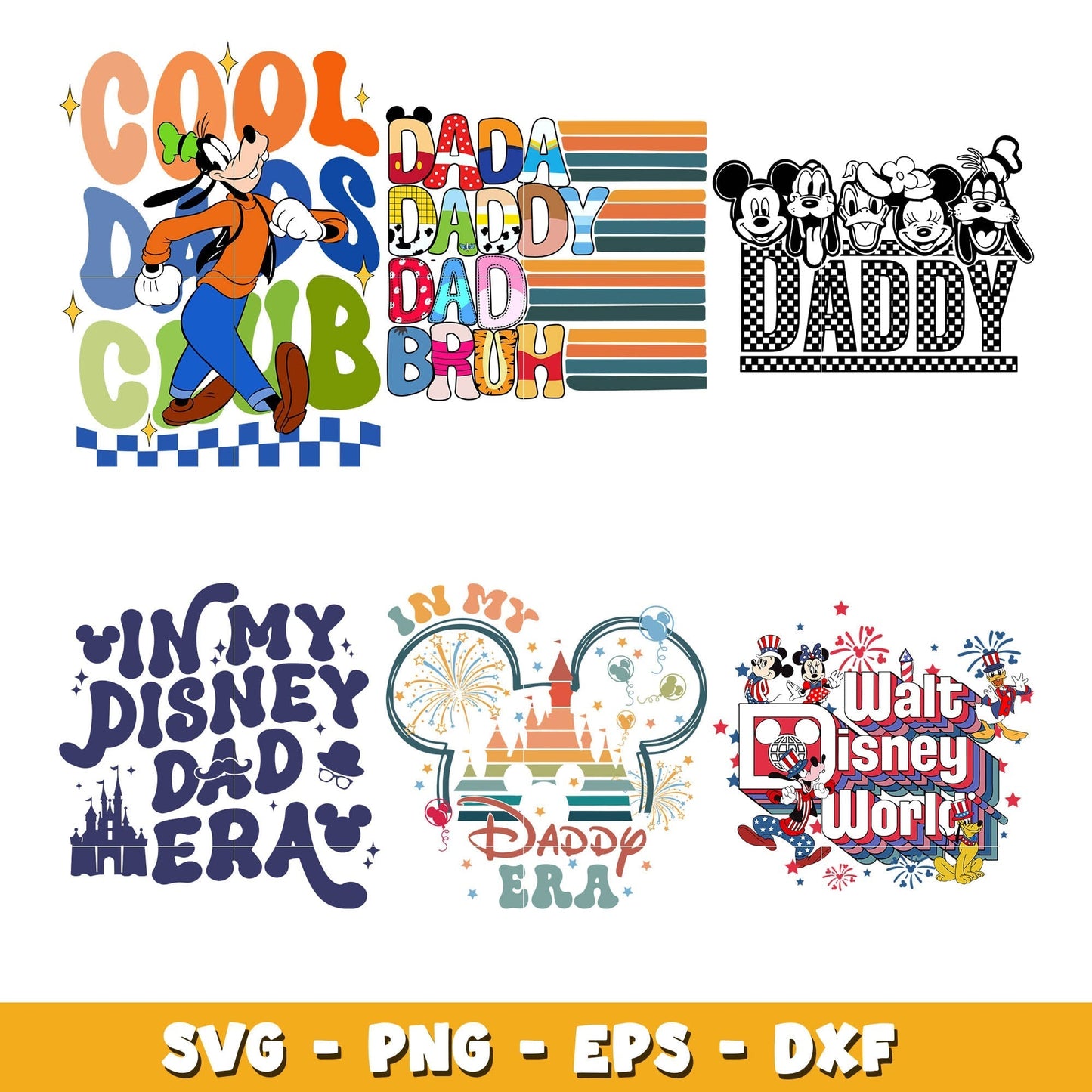 In my disney dad era svg bundle, Father day svg, Disney svg