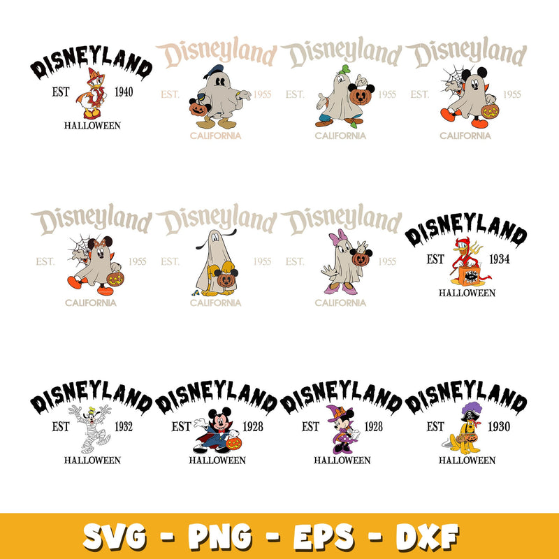 Mickey disneyland est svg bundle, Disneyland svg, Disney svg