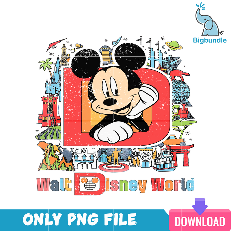 Walt Disney Around The World PNG