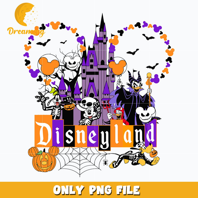 Disneyland halloween png, Halloween png, Digital download