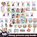 Disney princess 2024 png bundle