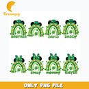 Mickey Happy Go Lucky Rainbow bundle png, Disney png, Digital download