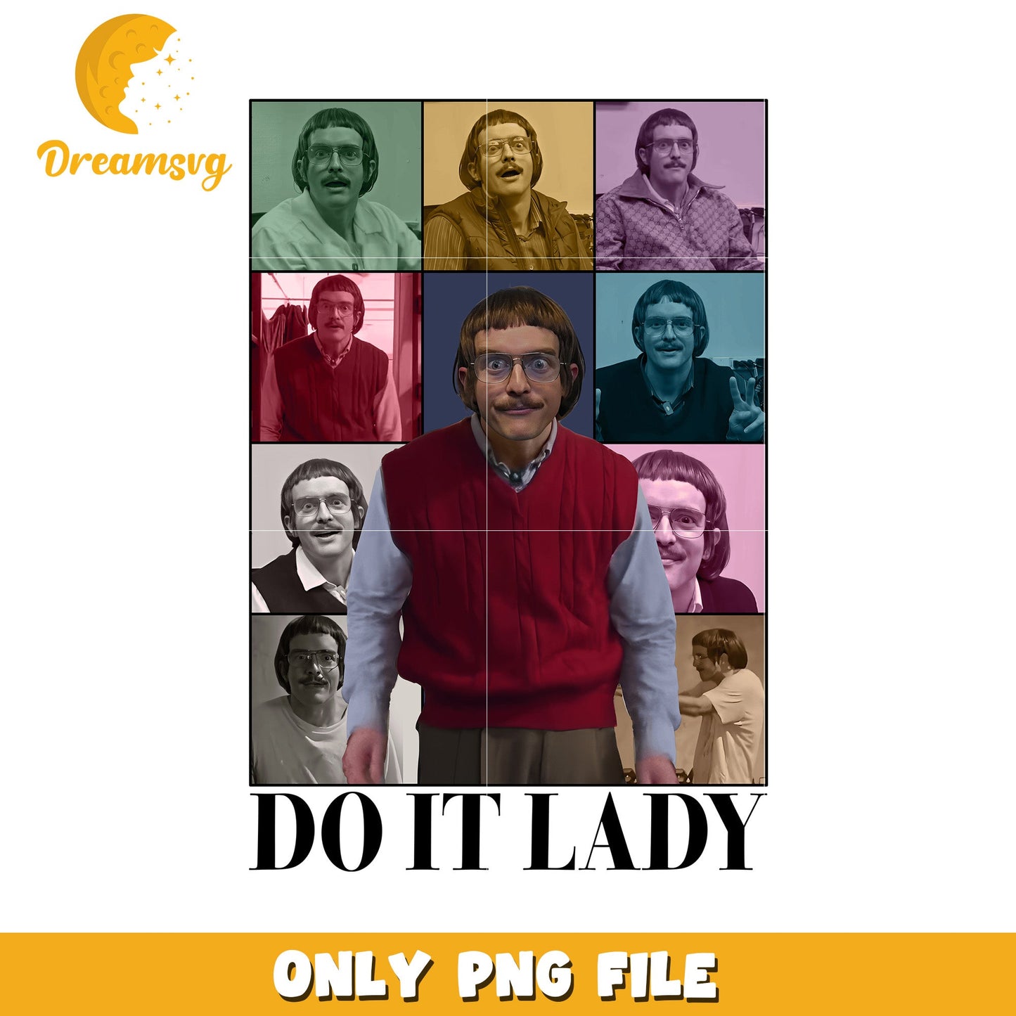 Do it lady funny chit png, awkward humor png, office joke png