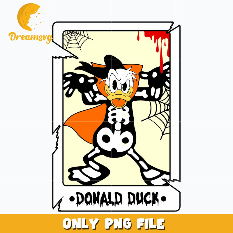 Donald Duck Halloween png, Halloween png, Digital download.