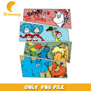 Dr Seuss PNG Comic Characters