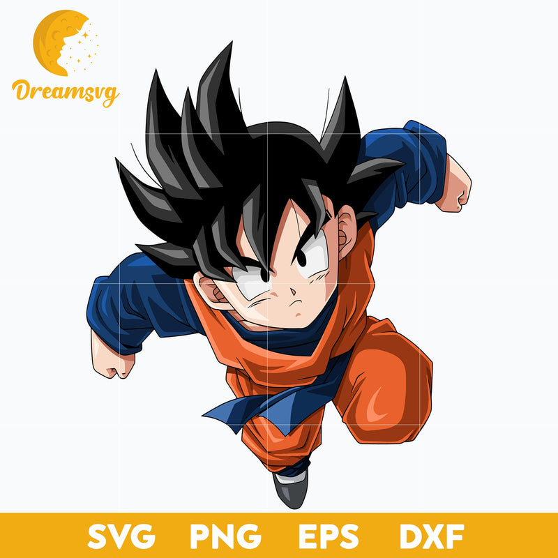 Dragon Ball Svg, Anime Svg, Son Goten Chibi Svg, Son Goten Svg, Anime Manga Svg, Naruto Character Svg, file for cricut, Anime svg, png, eps, dxf digital download