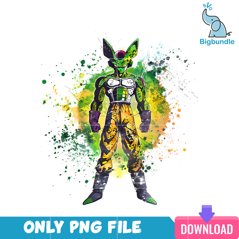 Cell Dragon Ball Z Characters PNG