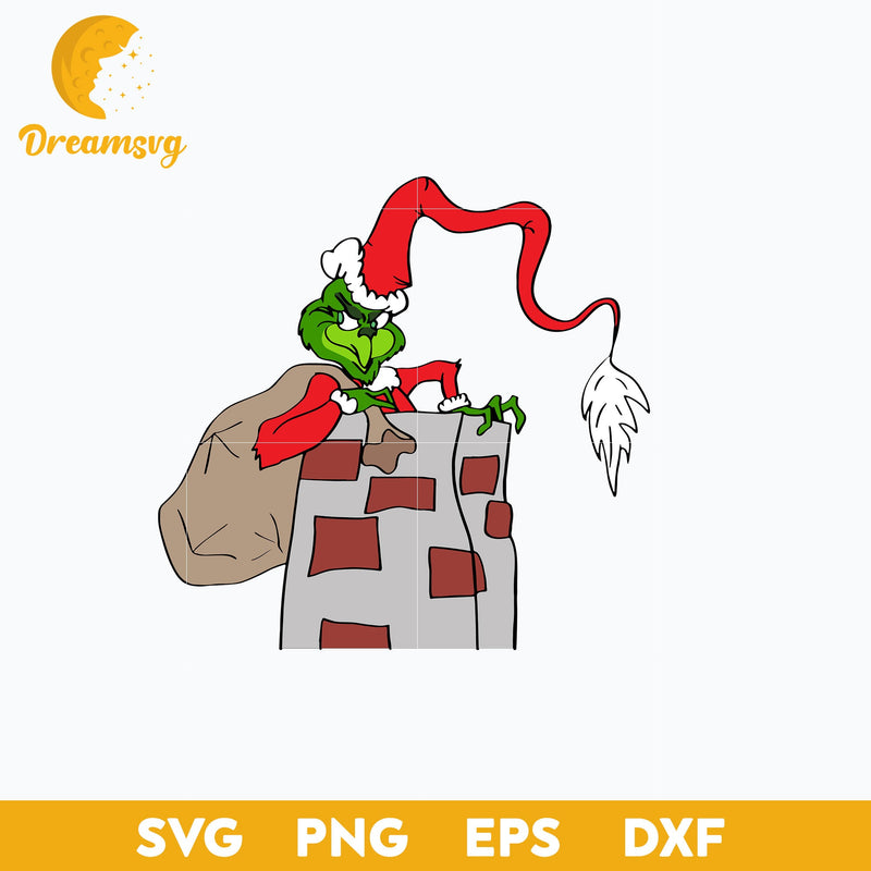 Christmas Green Grinch SVG, Christmas SVG, PNG DXF EPS Digital File.