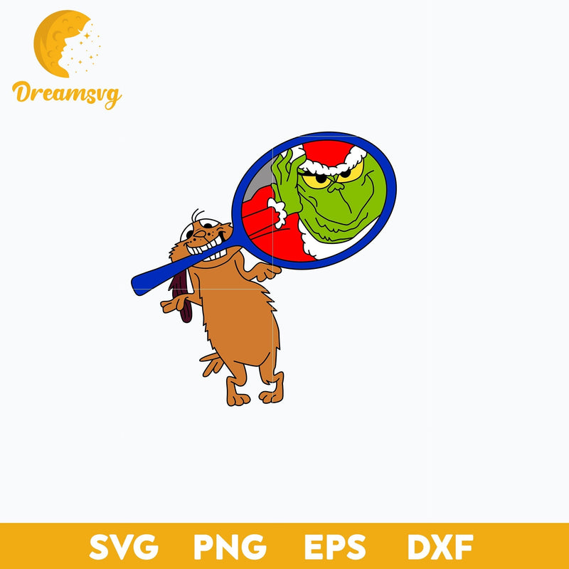 The Grinch Max Dog SVG, Christmas SVG, PNG DXF EPS Digital File.