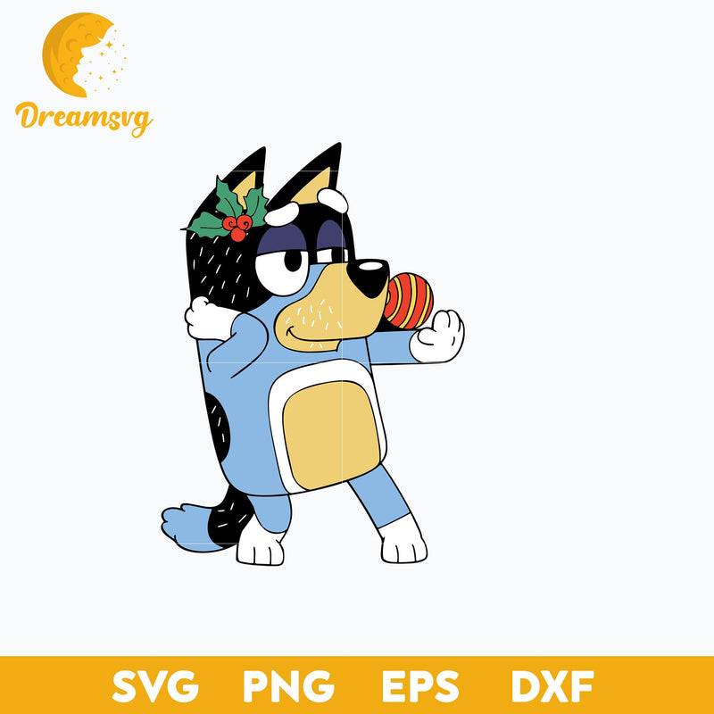 Bandit SVG, Bluey Cartoon SVG, PNG, DXF, EPS Digital File.