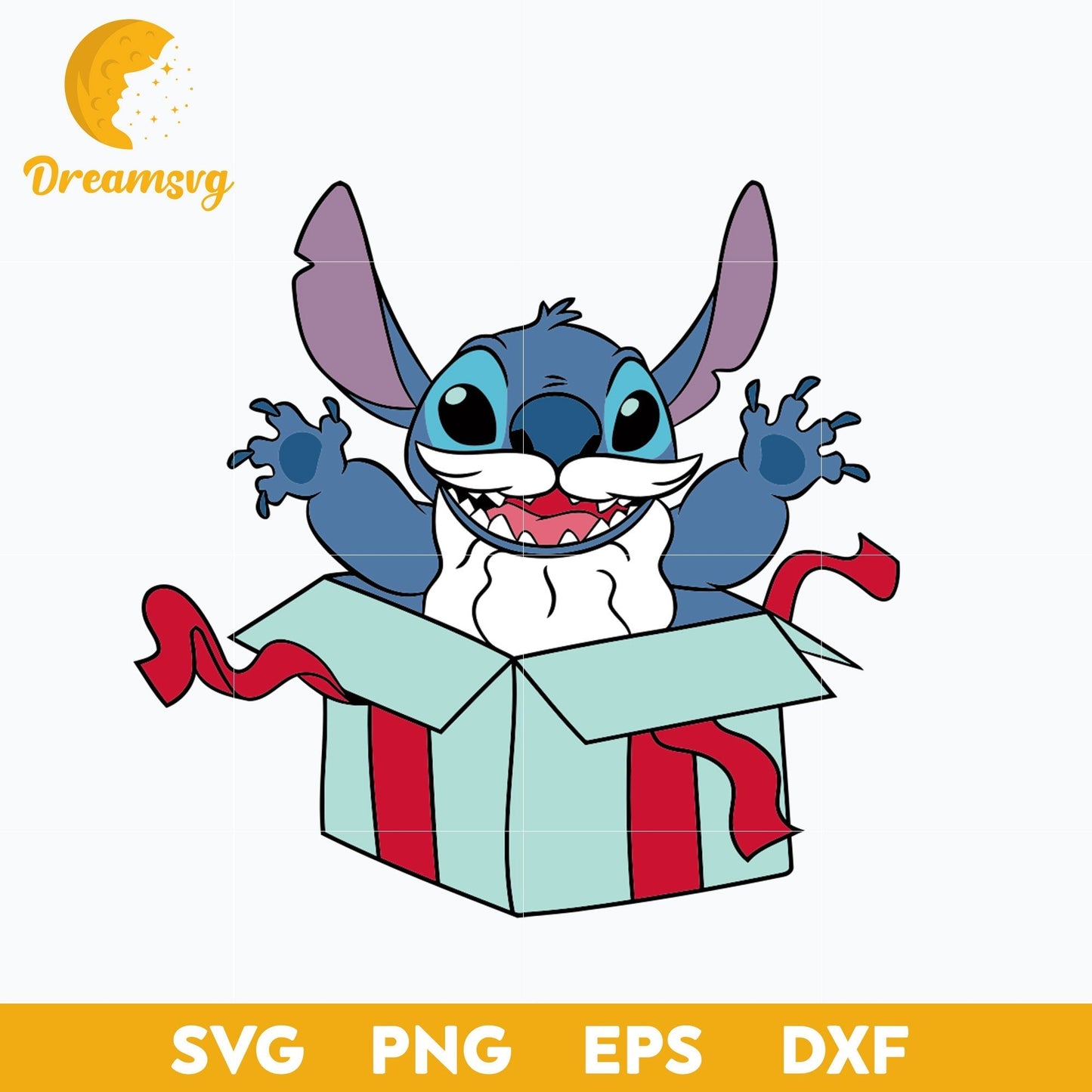 Stitch Gift SVG, Stitch SVG, PNG, DXF, EPS Digital File.