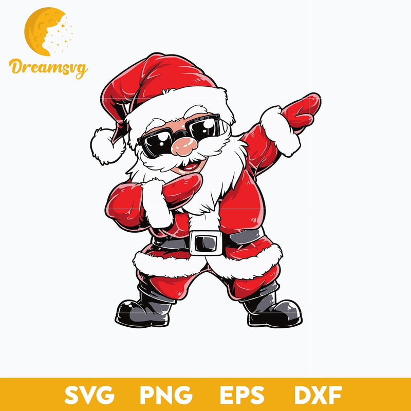 Santa Claus Christmas SVG, Christmas SVG PNG DXF EPS File.