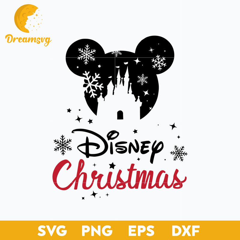 Disney Christmas SVG, Christmas SVG, PNG DXF EPS Digital File.