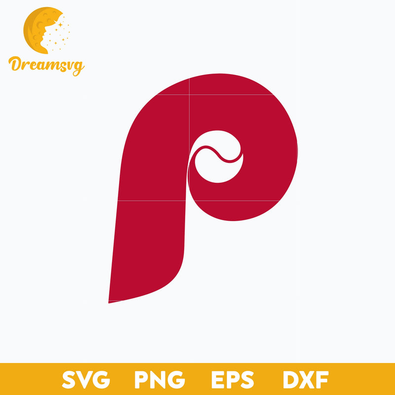 Phillies Logo MLB SVG, MLB SVG, PNG, DXF, EPS Digital File.