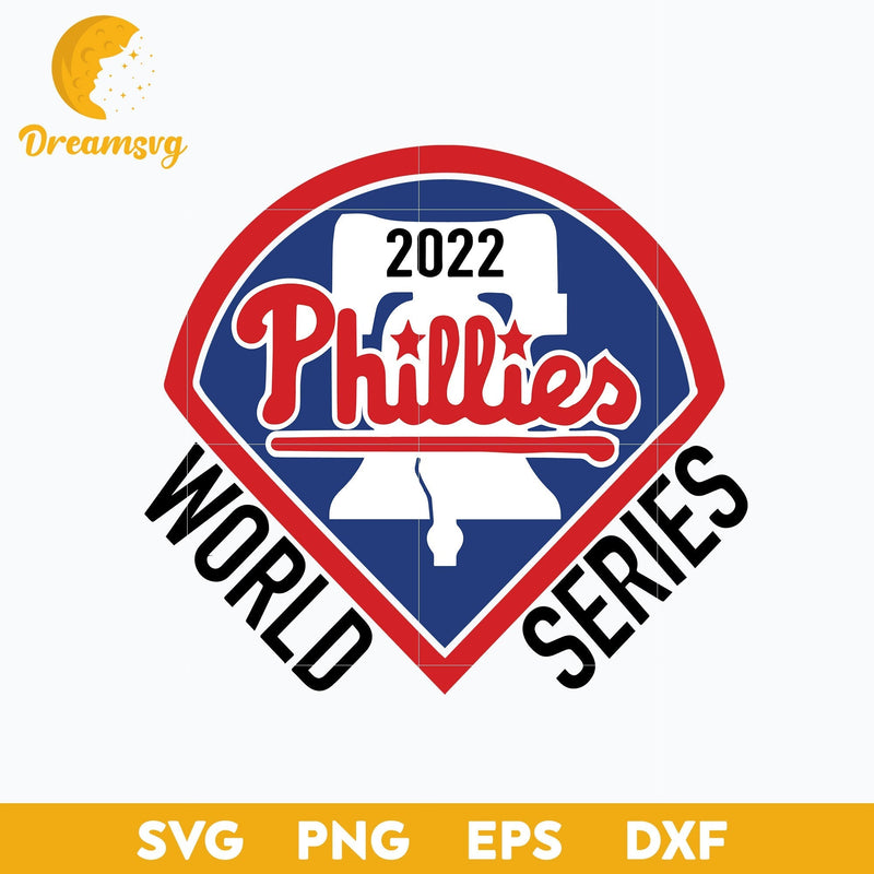 Phillies World Series 2022 SVG, Phillies SVG, MLB SVG.