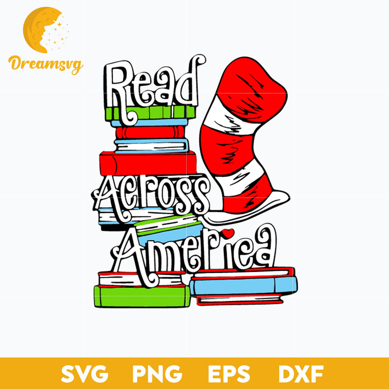 Read Across America SVG, Dr Seuss SVG