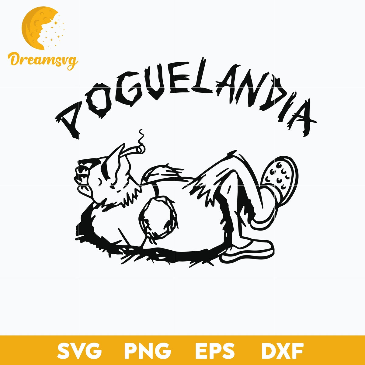 Poguelandia Outer Banks Svg, Poguelandia Svg, Png Dxf Eps Digital File