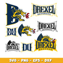Drexel Dragons Bundle svg, Drexel Dragons logo svg, ncaa svg