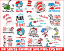Dr Seuss Svg, Cat In The Hat SVG, Dr Seuss Hat SVG, Green Eggs And Ham Svg, Dr Seuss for Teachers Svg