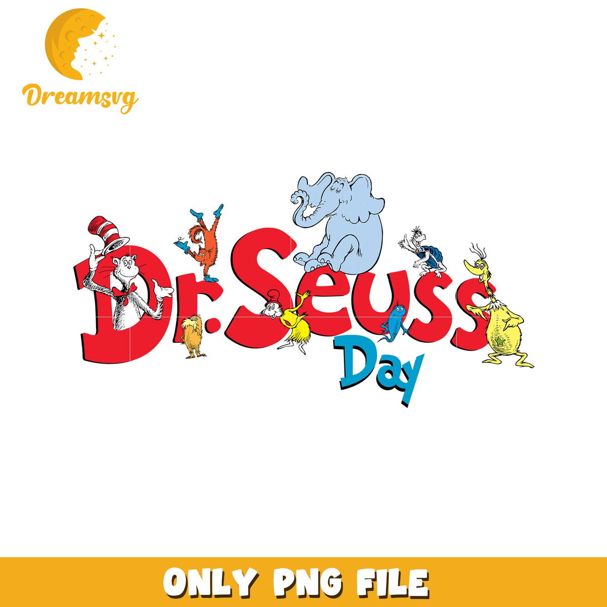 Dr seuss day font design png, dr seuss day png, font png