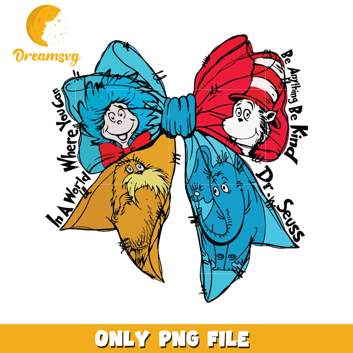 Dr seuss quote vinatge ribbon design png, dr seuss png, quotes png