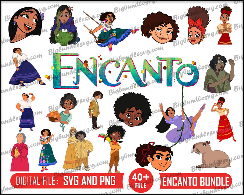 Encanto svg bundle - Digital download