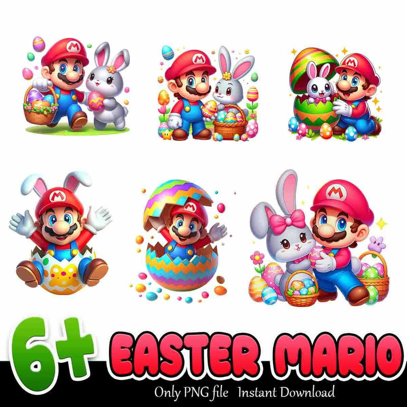 Easter Mario PNG, Mario Easter PNG Transparent, Mario Easter Day PNG D